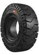 315/45-12 Trelleborg ELITE XP Solid Black Treaded Forklift click loc 10.00 